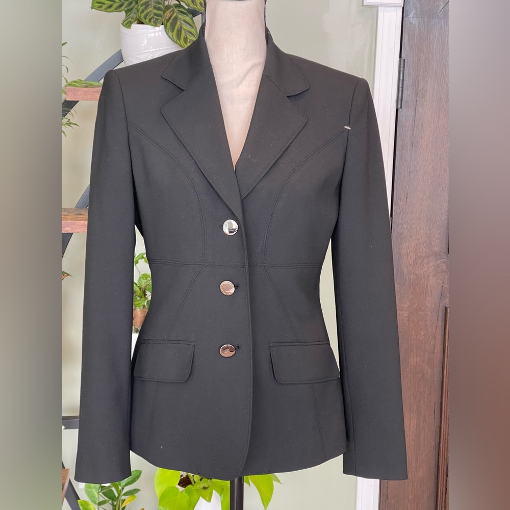 Anne Klein Black Blazer Size 4